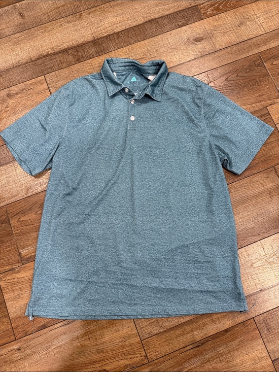 Anglr Other - Angler Men's Heathered Slate Polo Shirt